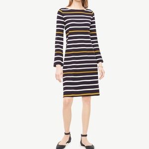 Ann Taylor Striped Knit Dress